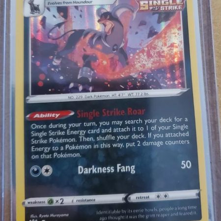 HOUNDOOM 096/163 Holo Rare — Mint/nm — Pokémon TCG Battle Styles 2021