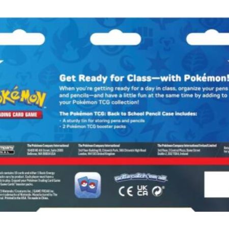 Pokemon TCG BACK TO SCHOOL 2023 PENCIL CASE