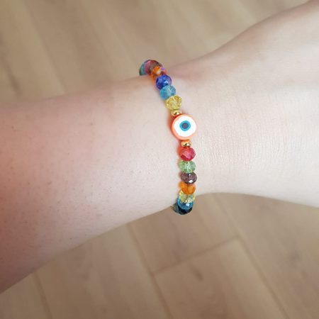 Evil eye bracelet