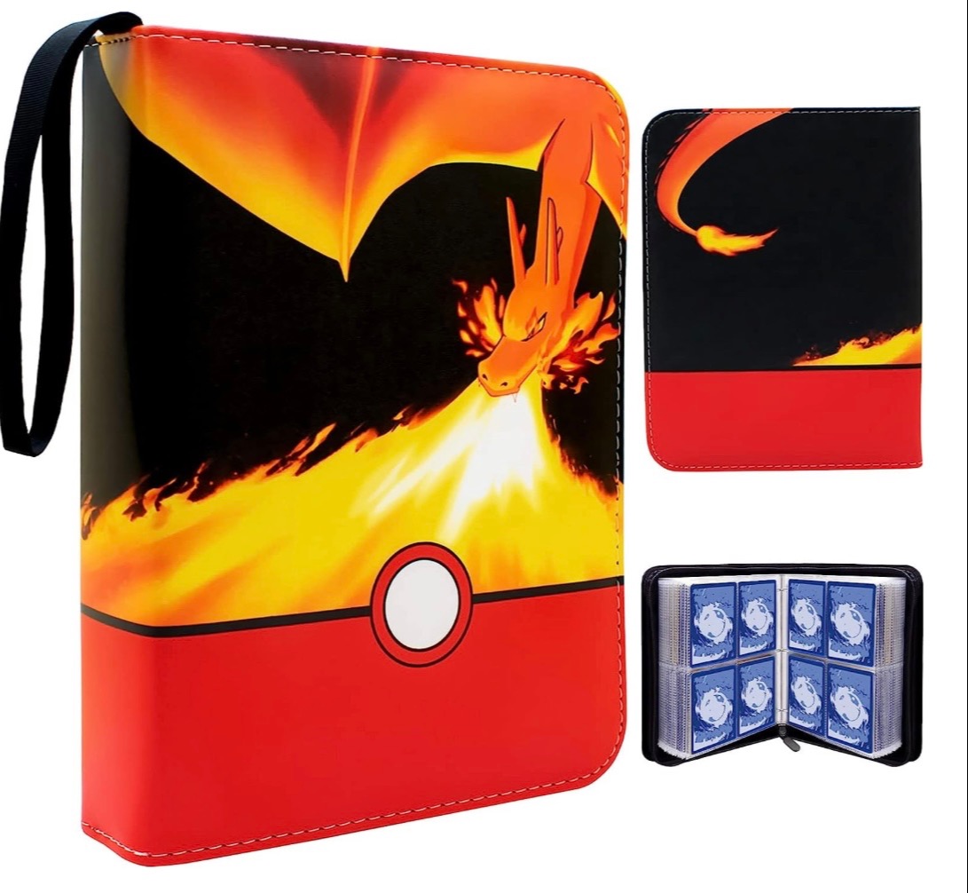 Charizard card holder - 400 card binder - Vendito