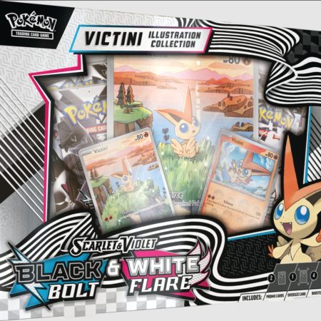 Black Bolt & White Flare Unova Victini Illustration Collection
