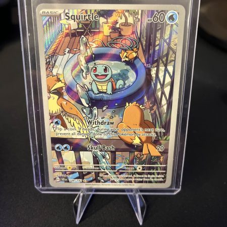 Squirtle 148/142 Sv07: Stellar Crown Holo Illustration Rare