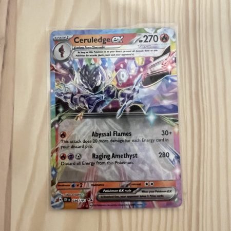 Pokémon TCG - Ceruledge ex 036/191, Surging Sparks