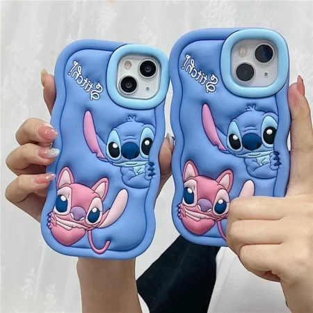 3D Stitch Silicone Iphone Cover