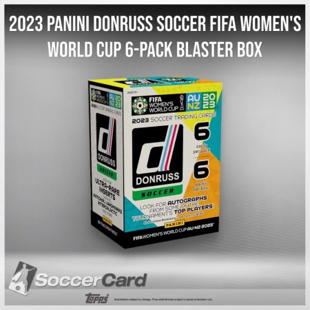 2023 Panini Donruss Soccer FIFA Woman World Cup 6-Blaster Box - Sealed