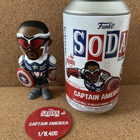Funko Soda Figure Captain America Common Version