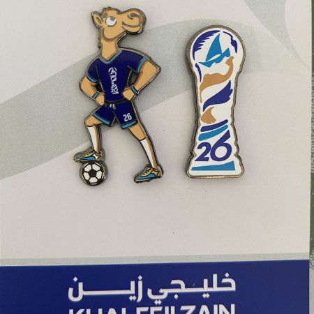 26th Arabian Gulf Cup Kuwait Khaleeji Zain pins