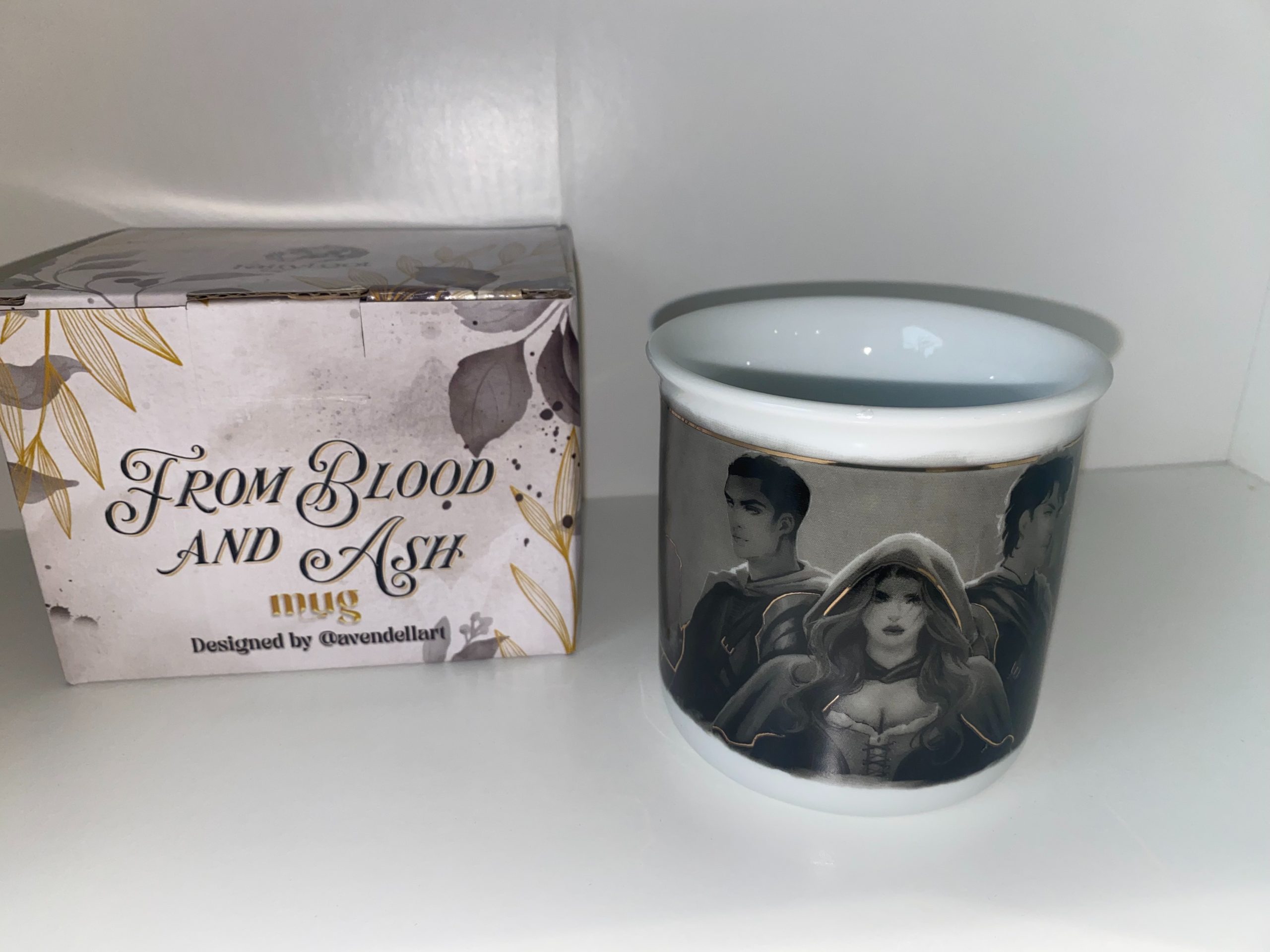 Fairyloot Foiled Mug From Blood And Ash Jennifer L. Armentrout