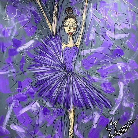 Ballerina by saudi artist abdallah al kayed