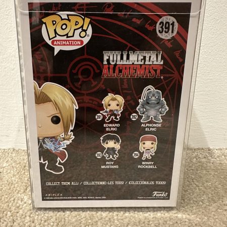 edward elric funko pop signed by jva 🇯🇵 ✍🏻  og