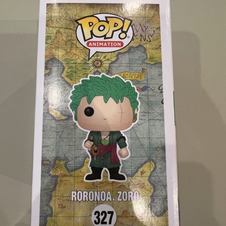 OG Zoro Double Signed Barcode JSA