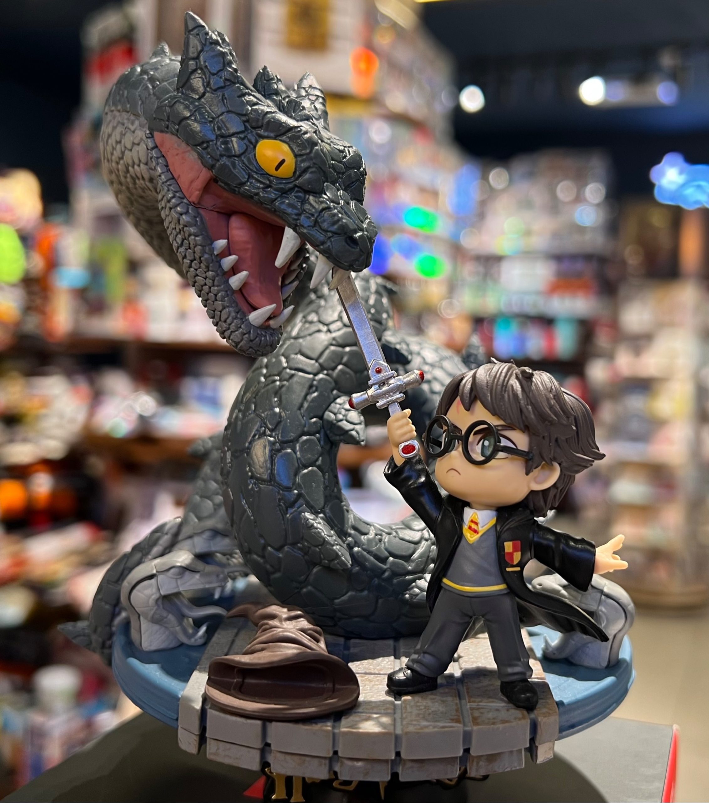 Harry Potter Harry vs. The Basilisk DS-123 D-Stage 6-Inch Statue