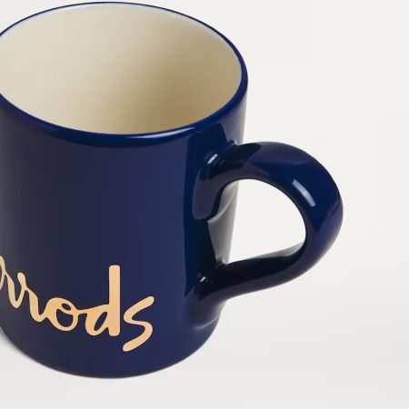 Harrods Logo Mug ( Navy )