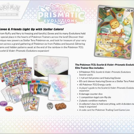 Pokémon – Trading Card Game: Prismatic Evolutions Elite Trainer Box