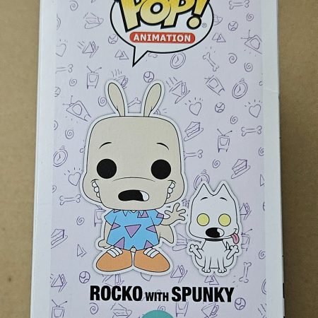 Rocko with spunky funko