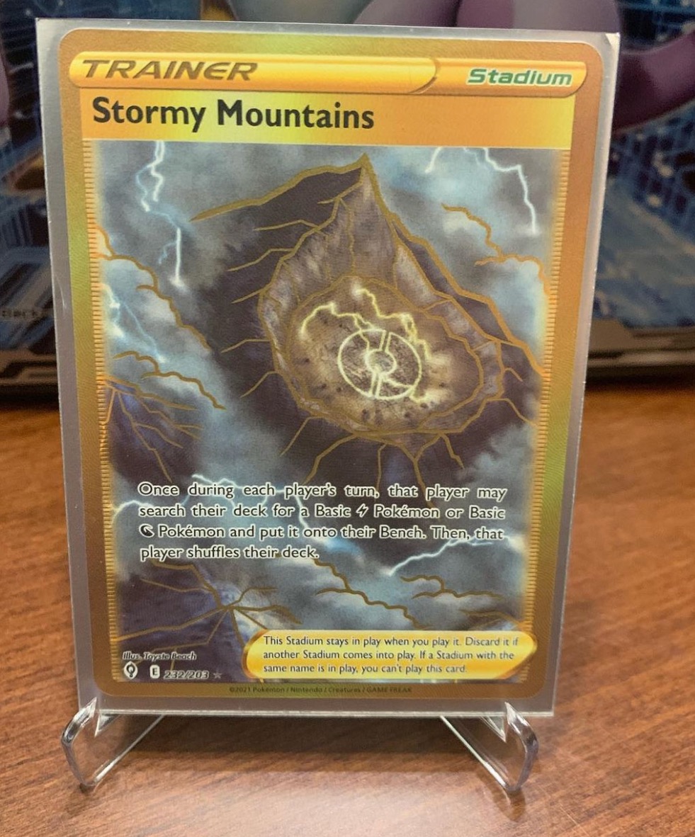 Stormy mountains