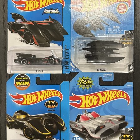 20 Hot wheels batman cars bundle