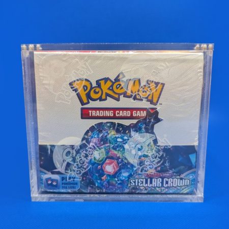 Acrylic (clear) case for the English booster box