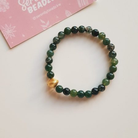 Moss Agate bracelet