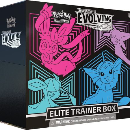 POKÉMON TCG: Evolving Skies Elite Trainer Box [Glaceon/Vaporeon/Sylveon/Espeon]