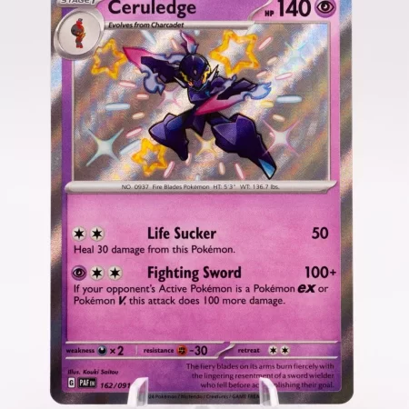 Ceruledge - 162/091 Shiny Rare Paldean Fates