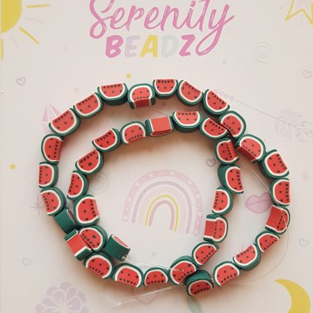 Watermelon beads