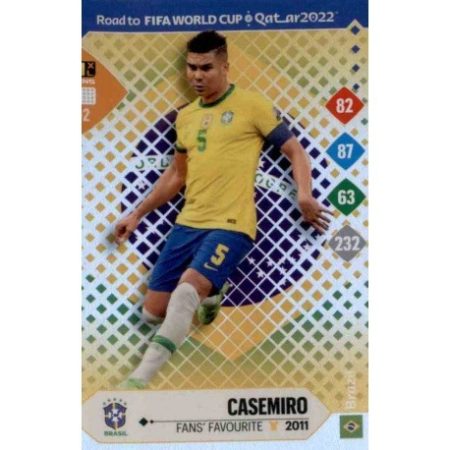 Casemiro Fans' Favourite Brazil 92