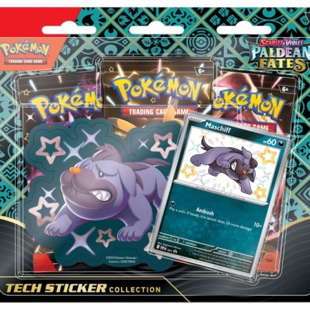 Paldean Fates Tech Sticker Collection (Shiny Maschiff)