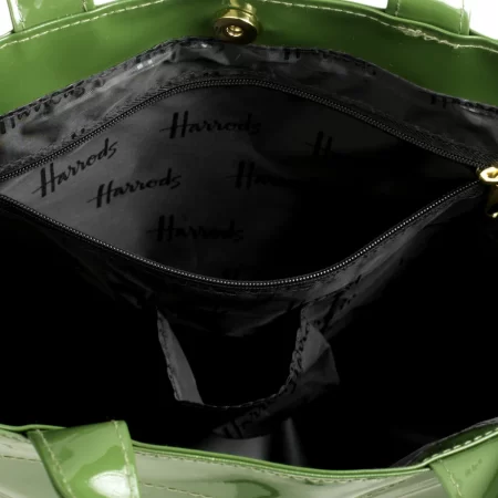 Harrods Logo Tote Bag ( Green )