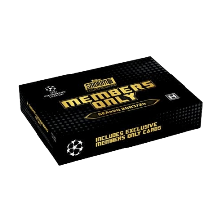 Members Only Hobby 2023-24 Stadium Club UEFA Chrome Box