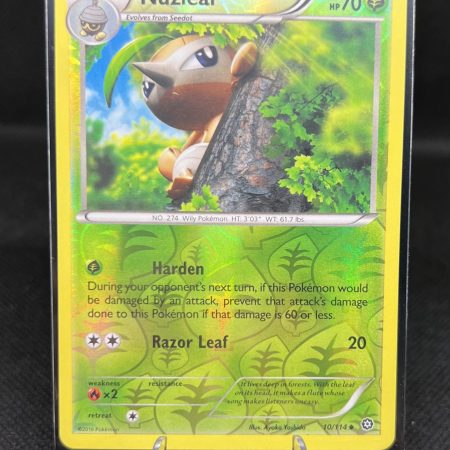 Nuzleaf Reverse Holo 10/114 Pokemon Card 2016