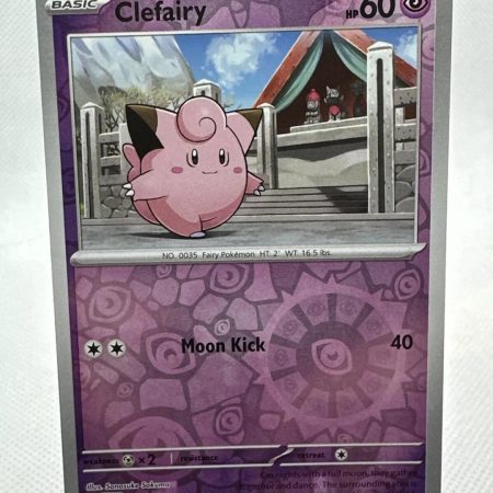 Clefairy - 078/167 Twilight Masquerade REVERSE Holo Pokemon - NM/MINT