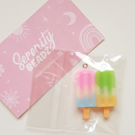 Ice lolly charm