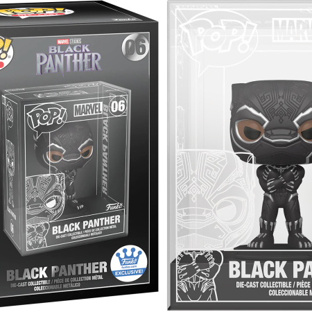 Black Panther funko pop die cast (common)