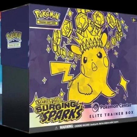 Surging Sparks Pokemon Center ETB