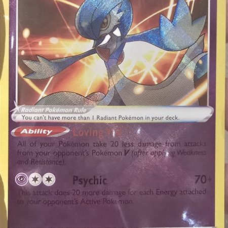 Pokemon SWSH Lost Origin Radiant Gardevoir 069/196 AGS Gem-MT 10 Holo Rare 2022