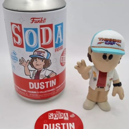 Funki Soda Dustin Netflix Stranger Things Vinyl Figure 1/8400 Limited Edition