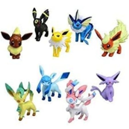 Pokemon Action Figures Complete Set, 144 Piece