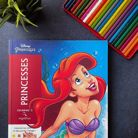 Coloriages mystères Disney - Princesses