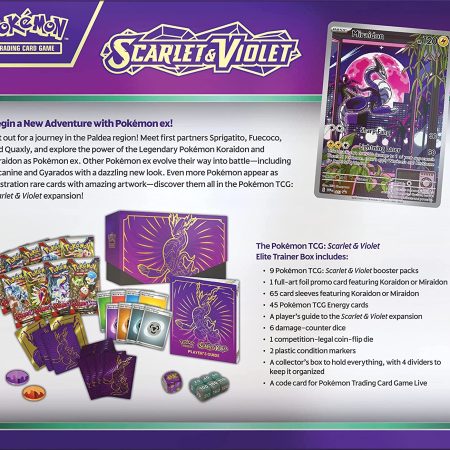 Scarlet & Violet Base Elite Trainer Box ETB