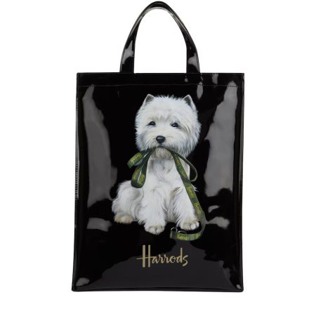 Harrods Westie Shopper Bag ( Medium )