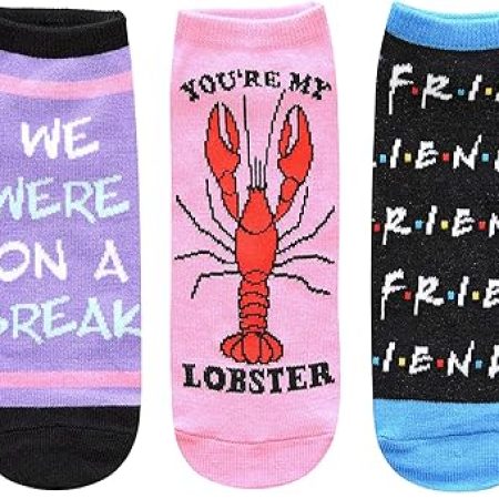 Friends TV show 5 pack ankle socks