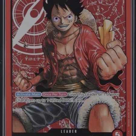 Monkey.D.Luffy (001) ST01-001 supernovas/straw hat crew psa 10