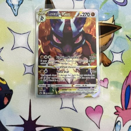 Lucario v star promo illustration rare