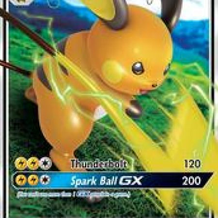 Raichu GX #20, Pokemon Tcg