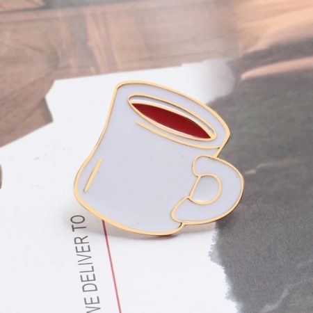 Coffee mug pin