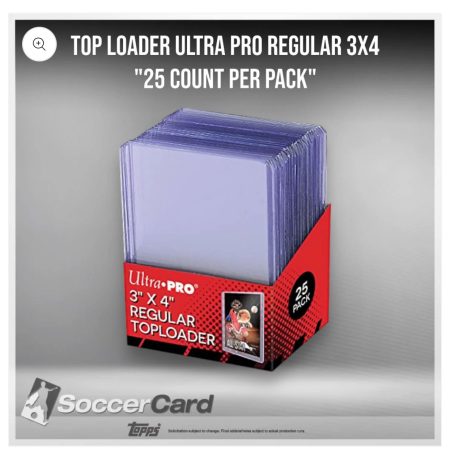 Ultra Pro TOP Loader 3x4 Regular 35PT