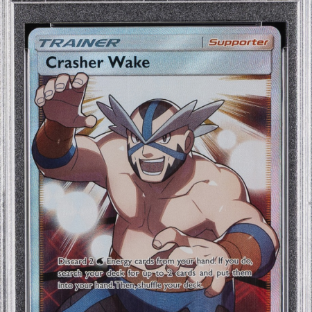 PSA 10 - Crasher Wake Full Art  129/131 - Forbidden Light