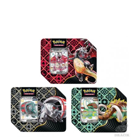 Pokemon TCG Paldean Fates SV4.5 Tin (1 Piece Assorted )