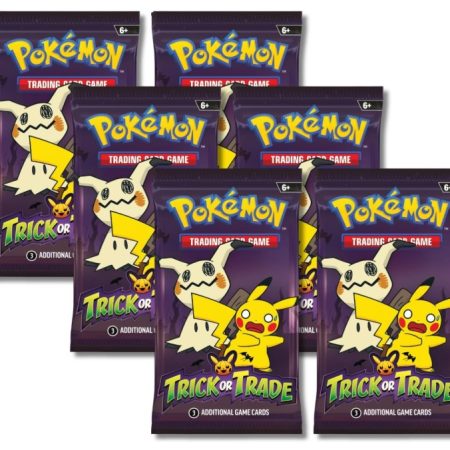 one Pokemon 2023 Trick or Trade pack
